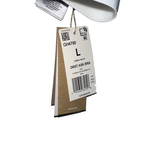 Adidas White Sports Bra - Picture 8 of 13